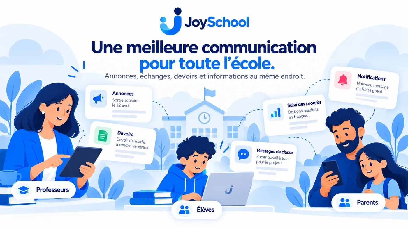 Communication scolaire JoySchool